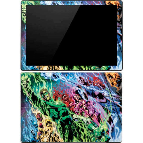 DC Comics Green Lantern Blackest Night Art work by Ivan Reis Surface Pro 4 Skin